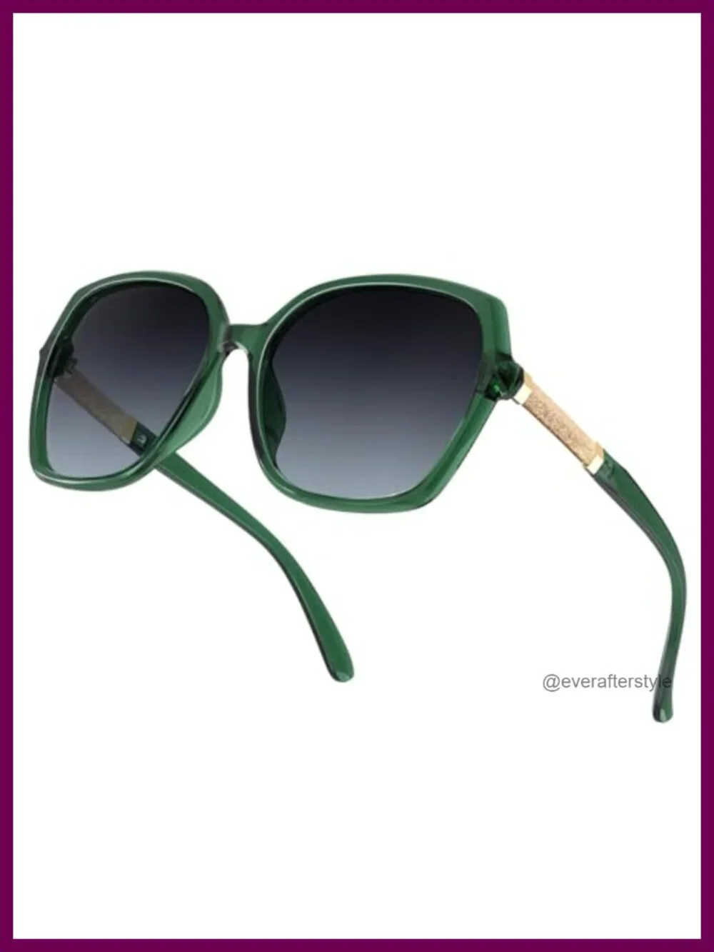 Polarized Sunglasses Women UV400 Protection Trendy Square Oversized Shades